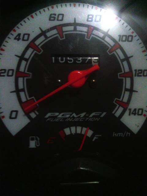 Baru 10000 an km,gress masih