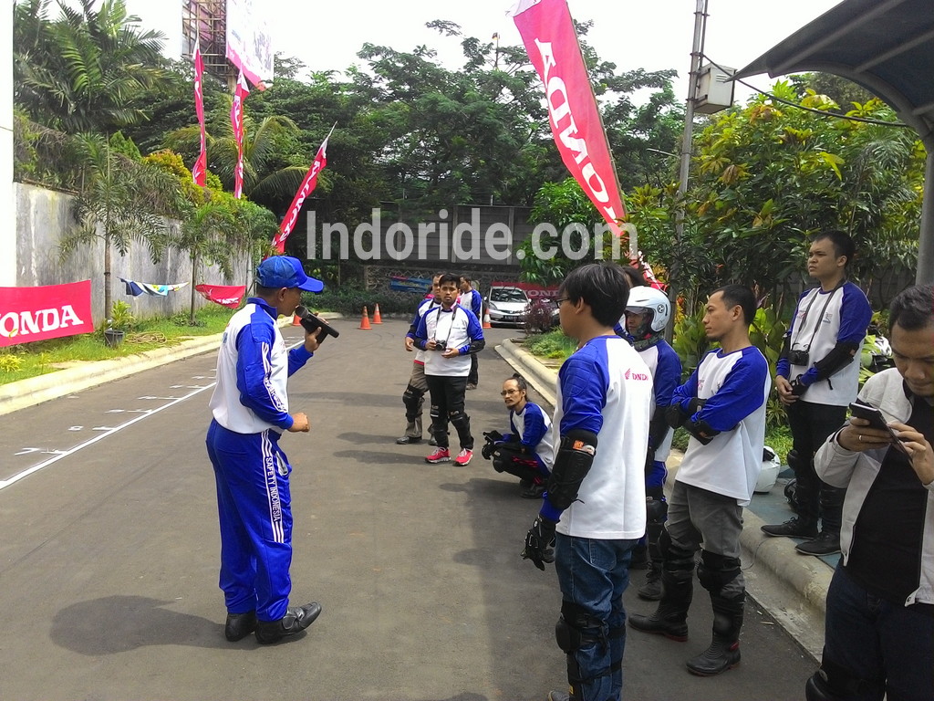 Langsung dikasih arahan